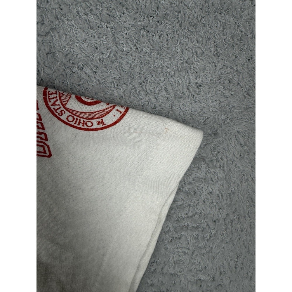 Vintage 90s Ohio State Buckeyes Double Sided All Over Print AOP T Shirt Size M - Picture 4 of 9